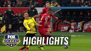 Bayer Leverkusen vs. Borussia Dortmund | 2017-18 Bundesliga Highlights
