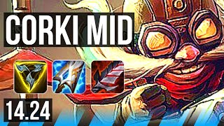 CORKI vs VIKTOR (MID) | KR Challenger | 14.24