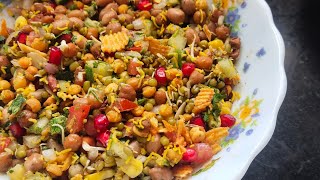 SPROUTS BHEL Full of protein chaat Recipe