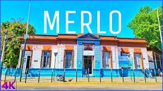 【4K】Recorriendo MERLO y sus CALLES del CENTRO | [Walk Provincia de BUENOS AIRES 4K]