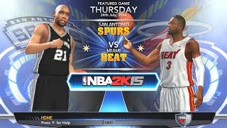 NBA 2K15 PS4   Westbrook Spin Lob!