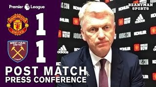 Man Utd 1-1 West Ham - David Moyes - Post Match Press Conference