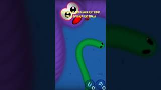 zona cacing.io green worms slither snake.io vs 3 big bos worms zone // please subcribe #Shorts
