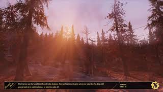 Fallout76 PS5 grinding second character level 97/100