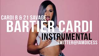 Cardi B feat. 21 Savage "Bartier Cardi" Instrumental Prod. by Dices *FREE DL*