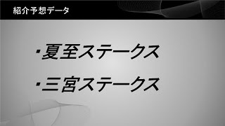 2021-06-13 競馬予想　夏至ステークス　三宮ステークス