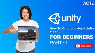 UNITY | Mastering Unity: Creating and Optimizing Mesh Models for Stunning 3D Environments | Part - 1