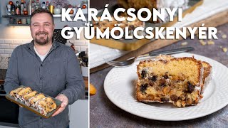 Karácsonyi gyümölcskenyér | Mindmegette.hu