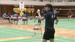 野尻野 匡世 vs 佐藤 冴香 全日本社会人2014