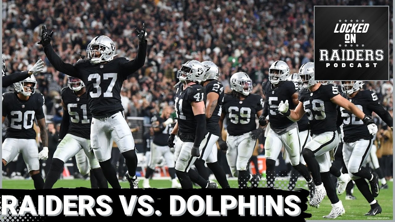 Las Vegas Raiders Vs. Miami Dolphins Week 11 Preview - YouTube