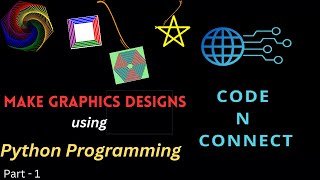 How to create designs (a square) using python code