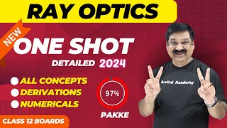 RAY OPTICS OneShot 💥NCERT Class 12 Physics Chap 9 One shot Subscribe @ArvindAcademy