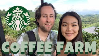 We visited the STARBUCKS COFFEE FARM in Costa Rica!