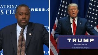 Trump and Carson: That was then, this is now