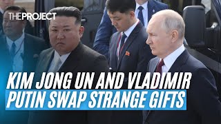 Kim Jong Un And Vladimir Putin Swap Strange Gifts