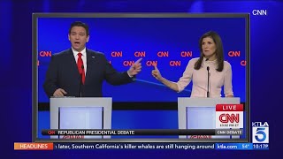 DeSantis vs. Haley in GOP debate