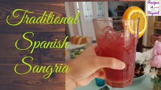 CLASSIC SPANISH SANGRIA | Recipes and Beyond