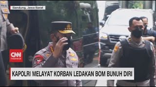 Kapolri Melayat Korban Ledakan Bom Diduga Bunuh Diri