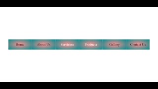 Awesome Responsive Menu Hover Effect using only html & css