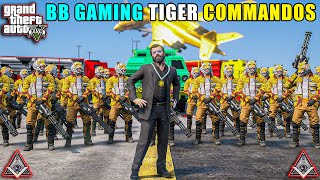 GTA 5 : BB GAMING MICHAEL'S DANGEROUS TIGER COMMANDOS FROM LIBERTY | GTA V GAMEPLAY | GTA 5