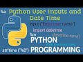#41 Python User Input & Date Time Tutorial for Beginners Python Tutorial for Beginners #teksolutions