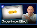 Create Gooey Button Hover Effect in Webflow EASY!