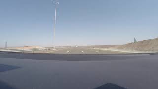 Sohar to Muscat (200km in 5min) a relaxing time-lapse of the Batinah Expressway