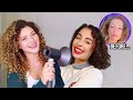 SHORT, FINE, HEAT DAMAGED CURLY HAIR ROUTINE WITH NICOL CONCILIO (tips for volume + definition)