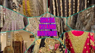 شازیہ کیانی کی بوتیک کا وزٹ|| Shazia Kiyani boutique visit|| #weddingfashion #wedding