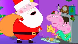 Peppa Pig en Español | Peppa conoce a Santa Claus | Pepa la cerdita