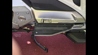 Goldstrike Passenger Twin Rail Floorboard inserts 2018 Goldwing