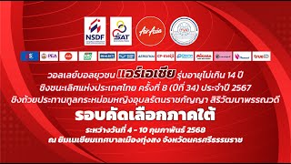 รร.ท.1(เอ็งเสียงสามัคคี) - รร.ท.เมืองภูเก็ต/หญิง/สาย บี./วอลเลย์บอล “แอร์เอเชีย” 14 ปี 2567 (ภาคใต้)