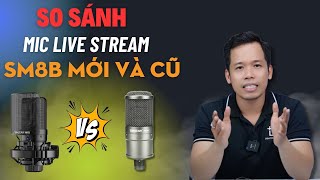 Đập Hộp Micro Takstar SM8b Mới Và So Sánh Với Mẫu Cũ | Truyền Hữu