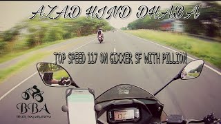 HIGHWAY SPEED RUN | WAY TOWARDS AZAD HIND DHABA | SUPER BIKES | 117 KMPH ON GIXXER SF WITH PILLION