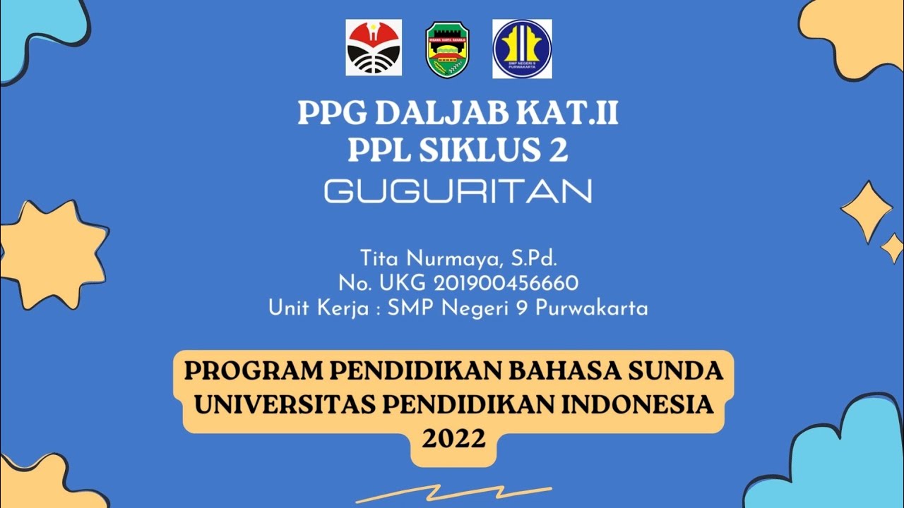 PPL Siklus 2 PPG Daljab Kategori 2 Tahun 2022 - Tita Nurmaya, S.Pd ...