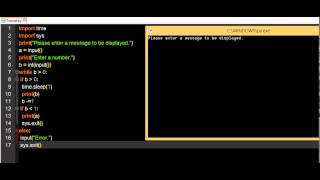 Tutorial 7- Coding with Python- Making a Countdown in Python