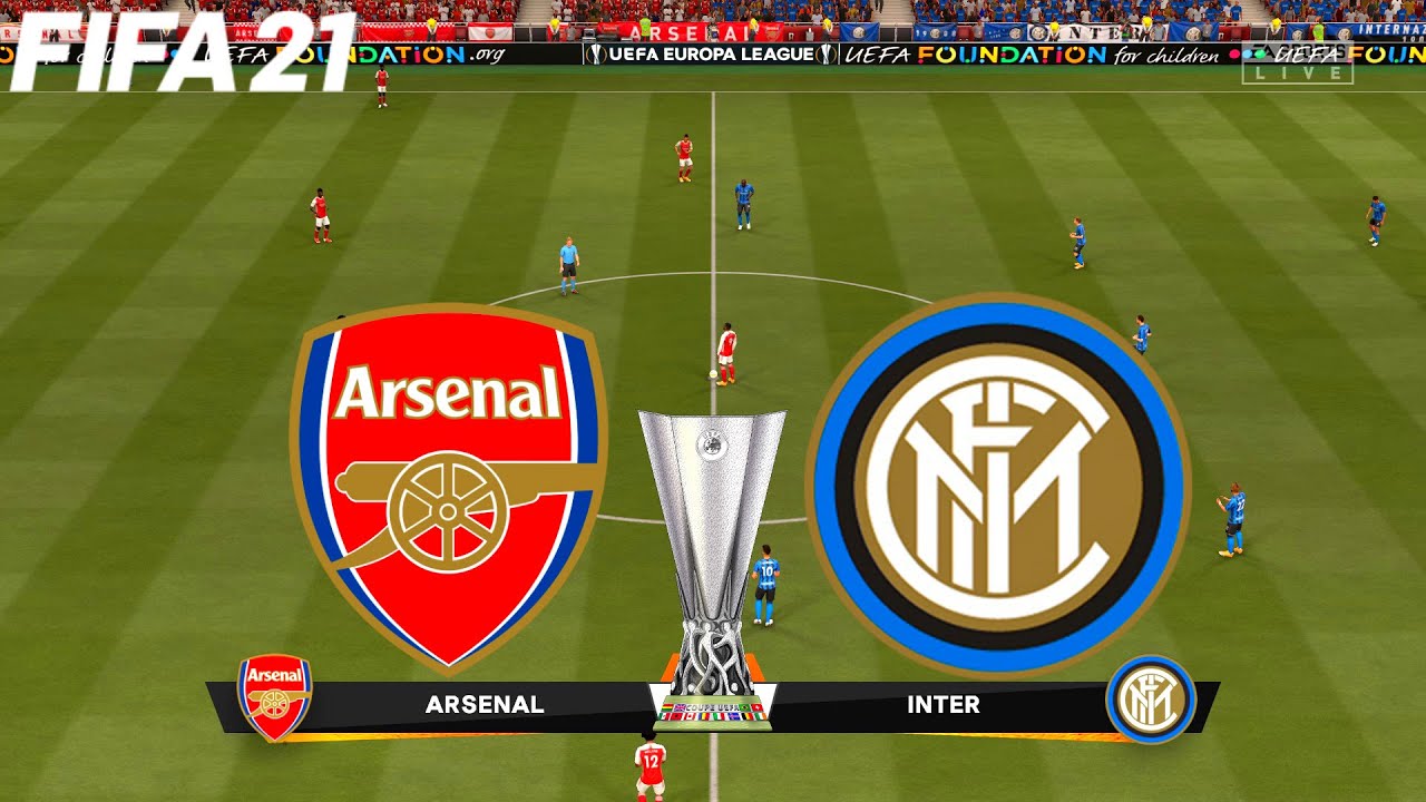 FIFA 21 | Arsenal Vs Inter Milan - UEFA Europa League - Full Match ...