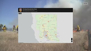 CalFire map update shows increase in 'very high' fire hazard acreage