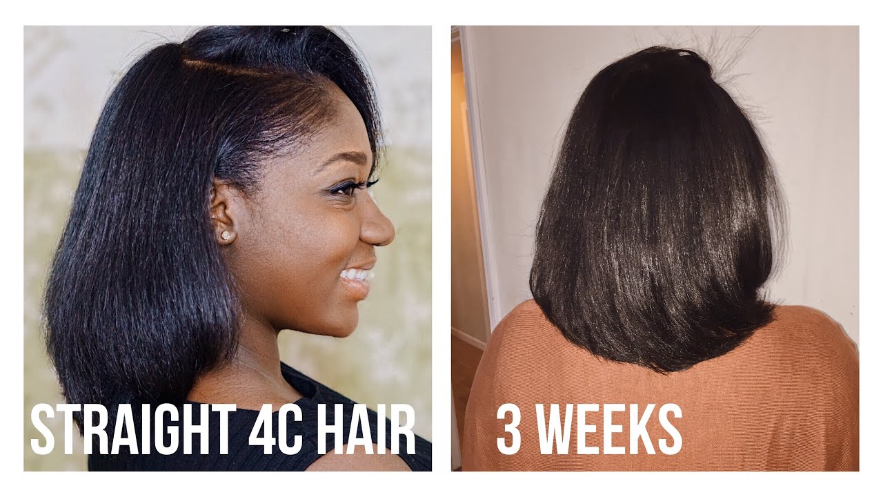 4c Natural Hair Pressed