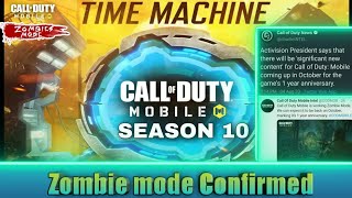 COD Mobile Season 10 Leaks | CODM Zombie Mode Leaks | CODM S9