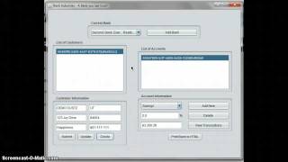 Simple Bank in Java