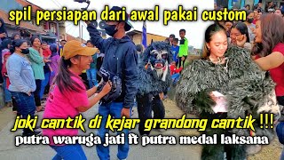 gerandong cantik Mpi nose kejar joki cantik bikin ngakak | putra medal laksana di sukarame