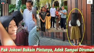 Jokowi Pulang Jakarta Dikejutkan Bocil, Panggil Jokowi Sampai Ketuk Kediaman, Kaget Dibukakan Pintu