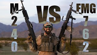 New Lightweight Machinegun FMG 762 VS M240 | Tactical Rifleman