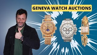 Exploring Rare Vintage Watches At The Geneva Watch Auctions!