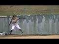 2017 3 26　吉田えり　投球フォーム　ナックル時　ブルペン【bc栃木】eri yoshida 　 pitcher　tochigi braves