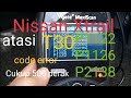 Nissan Xtrail T30 code P1122, P1126, P2138 nyala bentar terus mati..Cukup lakukan ini #nissan #fyp