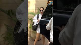 Malaika Arora Leaving For The Shoot From Her Home