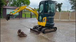 KOMATSU PC18 TRACKED EXCAVATOR C/W EXPANDING TRACKS \u0026 QUICK HITCH FOR SALE