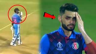 Virat Kohli silenced everyone when Naveen Haq started crying after got abused from the Indian crowd